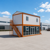 Maison préfabriquée moderne SKYLINE, maison modulaire à assemblage rapide, panneaux sandwich en acier, maisons préfabriquées en conteneurs, Casas