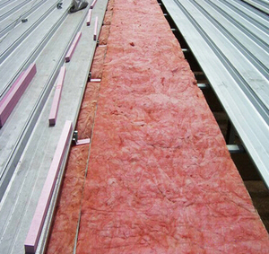 Couverture isolante thermique en laine de verre rose pour isolation de grenier, isolation de plafond et de murs en fibre de verre rose - Product Image 6