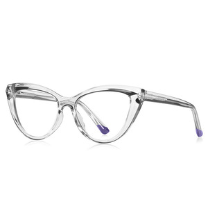 Classique Cat Eye Full Frame Spectacles TR90 Original Party <span class=keywords><strong>Lunettes</strong></span> Anti-Blue Light <span class=keywords><strong>Lunettes</strong></span> pour Jeunes Dames Ordinateur - Product Image 2