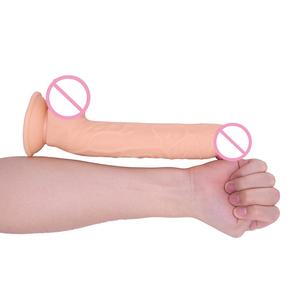 Color y tamaño personalizados, 11 pulgadas, tamaño grande, pene, juguete sexual para adultos, Consolador de PVC realista para mujeres - Product Image 6