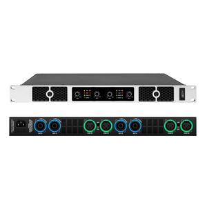 เพาเวอร์แอมป์ดิจิตอลคาราโอเกะ 4 แชนแนล ระดับมืออาชีพ 800WX4 สำหรับการแสดงบนเวที ระบบเสียง วิดีโอ และไฟแสงสีเสียงระดับมืออาชีพ - Product Image 3