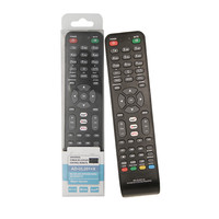 Télécommande TV AD-UL201+X compatible avec les téléviseurs LCD domestiques génériques, configuration à une touche, universelle