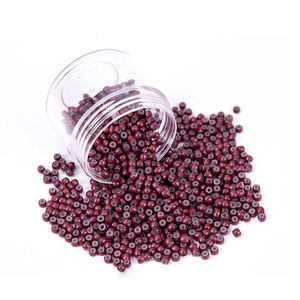 Soins capillaires magiques 1000/bouteille 5mm aluminium/cuivre perles Extensions outils <span class=keywords><strong>Micro</strong></span> anneaux avec Silicone <span class=keywords><strong>Micro</strong></span> anneaux <span class=keywords><strong>Tube</strong></span> pour perruques - Product Image 2