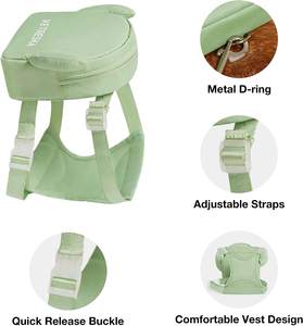 ชุดสายจูงสุนัขและแมวแบบกำหนดเอง,ชุดสายจูงสุนัขแคคตัสน่ารักสวมใส่สบาย - Product Image 4