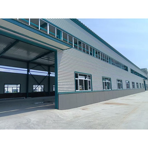 Kết cấu thép 1000 mét vuông nhà kho xây dựng trước chế tạo thép xây dựng kim loại xây dựng - Product Image 5