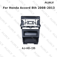 Cadre d'autoradio professionnel de 10 pouces pour tableau de bord Android, qualité supérieure, pour Honda Accord 8ème génération 2008-2013, fourni directement par l'usine
