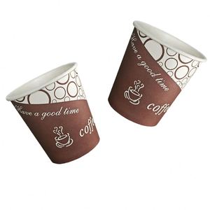 3oz High Quality Disposable Single Wall Craft Paper Compostable Recyclable <b>Coffee</b> <b>Cup</b> for Hot Drinks - Product Image 6