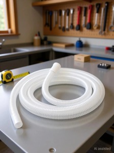 <b>Prime</b> Home Enterprises Plastic AC Drain Hose Pipe Flexible Construction for Efficient Water Flow Long Lasting Performance 1 Year - Product Image 3