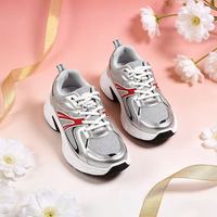 Chaussures de course minimalistes en cuir à lacets avec doublure en maille, semelle intermédiaire/extérieure en PVC, semelle épaisse, respirantes et légères pour l'automne