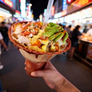 Ly nhựa 2 trong 1 đựng gà rán kèm đồ ăn nhẹ, có khay đựng PP, thiết kế sáng tạo, ly nhiều tầng đựng cola chiên giòn năm 2025 - Product Image 2