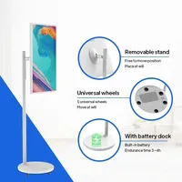 21.5 22 24 32 pouces Incell batterie NFC RFID caméra écran tactile intelligent diffusion en direct Android tablette moniteur interactif PC