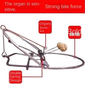 Trampa para <span class=keywords><strong>Ratones</strong></span> <span class=keywords><strong>de</strong></span> Hierro Resistente y <span class=keywords><strong>de</strong></span> Alta Eficiencia, Mecanismo <span class=keywords><strong>de</strong></span> Captura para la Exterminación <span class=keywords><strong>de</strong></span> Roedores <span class=keywords><strong>Domésticos</strong></span>, Origen Zhejiang, Modelo Antiguo - Product Image 2