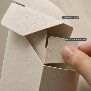 Boîte à bougies en papier grainé imprimée sur mesure <span class=keywords><strong>Oasis</strong></span> Desert 8oz, vente en gros, logo personnalisé, hôtel, palmier, cadeau durable - Product Image 3