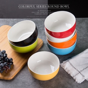 Cuenco vintage de cerámica para fruta, <span class=keywords><strong>ramen</strong></span> decorativo de 5,5 pulgadas, cereal, desayuno, porcelana, sopa, pasta francesa - Product Image 3