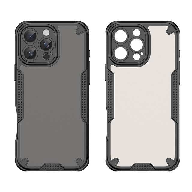 Shockproof All-Inclusive Rugged Armor TPU PC Hard Cover Case for Iphone 16 Pro Max 15 14 13 17 Air