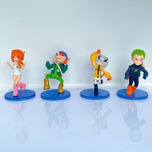 Statue en PVC Jinbe, <span class=keywords><strong>lot</strong></span> de 10 pièces, ensemble de figurines Anime le <span class=keywords><strong>chapeau</strong></span> de <span class=keywords><strong>paille</strong></span>, jouet de poupée pour cadeaux - Product Image 5