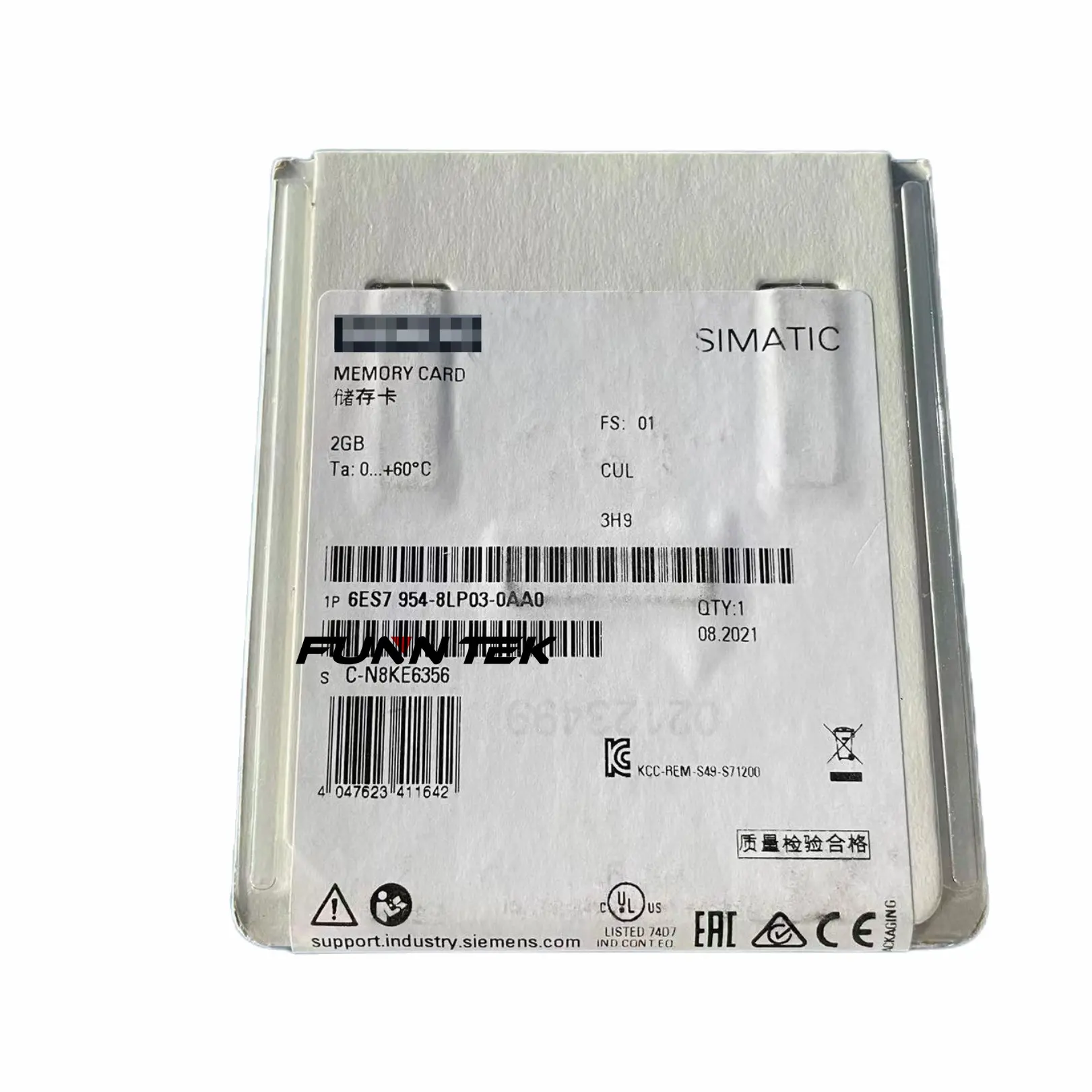 Siemens SIMATIC S7 3V Flash 2 GB Speicher karten 6ES7954-8LP03-0AA0 für S7-1200/1500 CPU