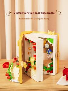 Juguete de Construcción Original de la Marca Little Prince Fairy Tale, Libro 3D de 40 Piezas para Armar y Decorar - Product Image 3