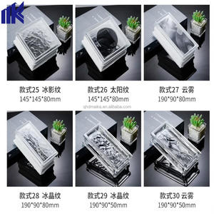 Bloques de Vidrio Decorativos de Color Negro, Ladrillos de <span class=keywords><strong>Cristal</strong></span>, Proveedores de Bloques de Vidrio Sólido con <span class=keywords><strong>Precio</strong></span> de Mayoreo, Ladrillo de Vidrio para Pared - Product Image 4
