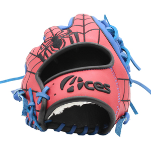 Gants de baseball et de softball Spider-Man personnalisables à <span class=keywords><strong>prix</strong></span> de gros, pour droitiers, en cuir véritable de haute qualité - Product Image 3