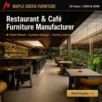 Meubles de restaurant et de boîte de nuit sur mesure, ensemble de tables et chaises de salle à manger commerciales, mobilier moderne pour hôtel, bar, café