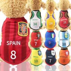 Chaleco Deportivo para Perros, Estilo Jersey de Fútbol o Baloncesto, para Perros Pequeños, Medianos y Grandes, Ropa para Mascotas, Disfraz para Diversión al Aire Libre - Product Image 3