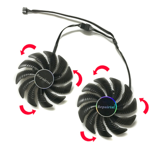 Ventilador de refrigeración para tarjeta gráfica de juegos, RX 470/480/<span class=keywords><strong>570</strong></span>/580 PLD09210S12HH 87MM(90mm) <span class=keywords><strong>Gigabyte</strong></span> RX480 RX580 RX570 - Product Image 5