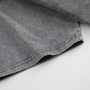 100% camisetas de manga corta de algodón hechas en EE. UU. MOQ bajo logotipo personalizado al por mayor ropa deportiva informal para hombres y mujeres estilo formal - Product Image 3