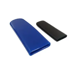 Free sample tool valve flat rectangular pvc vinyl rubber round handle grip pvc grip cover plastic handle grip