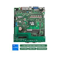 Intel Alder Lake DDR4 DDR5 12V DC mini ITX kiosco de cliente ligero mini pc I3 i5 i7 8th 11th 12th gen placa base de CPU integrada