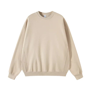 Felpa Girocollo Unisex di Alta Qualità 360G GSM in Cotone Personalizzata Oversize per Uomo - Product Image 3