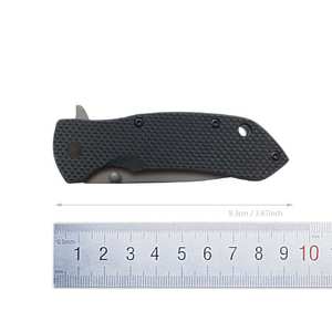 Couteaux pliants assistés portables les plus vendus Lame Tanto Manche G10 noir 808Tanto - Product Image 3
