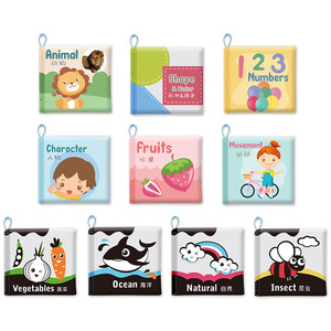 Libro <span class=keywords><strong>de</strong></span> <span class=keywords><strong>Tela</strong></span> Tridimensional Suave <span class=keywords><strong>para</strong></span> Bebés <span class=keywords><strong>de</strong></span> 0 a <span class=keywords><strong>1</strong></span> <span class=keywords><strong>Año</strong></span> - Libro <span class=keywords><strong>de</strong></span> Aprendizaje Temprano <span class=keywords><strong>para</strong></span> la Estimulación Cognitiva - Product Image 3