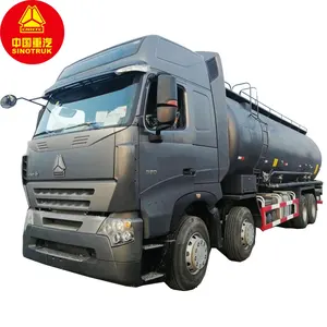 HOWO 12 wheeler 40m3 rinfuse secche trasporto polvere di cemento camion cisterna
