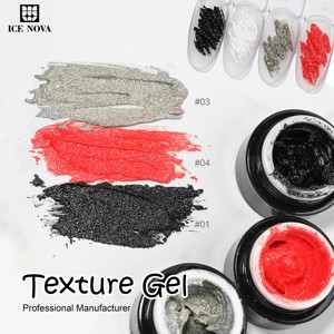 ICE NOVA textura Gel 4 colores <span class=keywords><strong>uñas</strong></span> Diy 3D yeso Gel yeso prensado en <span class=keywords><strong>uñas</strong></span> dibujo diseño <span class=keywords><strong>uñas</strong></span> arte esmalte barniz Decoración - Product Image 5