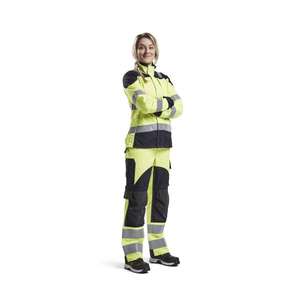 BLAKLADER - 496915123389XXXL Veste femme Multinorm Inherent Hi-vis Jaune/Bleu marine WORKWEAR RÉSISTANT AUX FLAMMES - Product Image 3