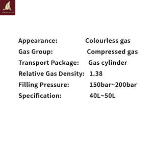 混合アルゴン鋼製シリンダー、仕様は150バール/200バール/300バール、容量は20L、40L、47L、50L。 - Product Image 5