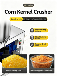 Nouvelle Arrivée - Broyeur Électrique de Fruits, Légumes et <span class=keywords><strong>Choux</strong></span> en Acier Inoxydable - Machine à Hacher l'Herbe pour Alimentation des Poulets, Canards et Oies - Product Image 3