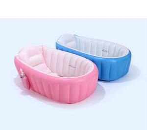 Vente en gros de baignoires gonflables pour bébés, pliables, avec logo personnalisé, pour tout-petits - Product Image 2