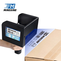 Impresora de Inyección de Tinta Portátil XP600 de 600DPI, Impresora Manual de Etiquetas y Facturas, Tinta Solvente, Pantalla Táctil, Batería