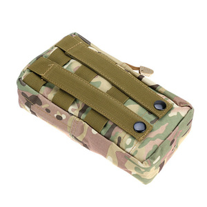 Bolsa de Cintura Pequeña para Exteriores, Sistema de Cierre de Cremallera, Oxford Impermeable, Camuflaje Táctico, Bolsillo Colgante, Accesorios para Fanáticos del Servicio, Viajes - Product Image 1