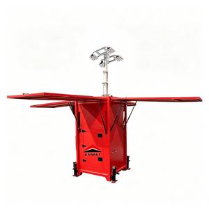Système d'énergie solaire à forte adaptabilité, tour d'éclairage LED, panneaux solaires, tours LED pour l'éclairage des chantiers <span class=keywords><strong>de</strong></span> construction - Product Image 6
