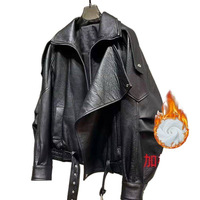 Veste Moto Noire Premium Femme en Similicuir PU – Manteau ODM pour l'Automne et le Bureau