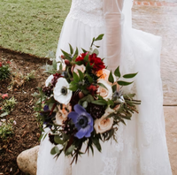 DKB – Bouquet de fleurs artificielles en cascade pour mariage, arrangement de fleurs, Style automne hiver printemps été