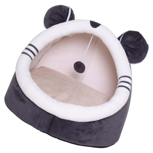 Wholesale Manufacturer Warm Soft Solid Pattern Fashion Style <b>Cat</b> Bed Removable Washable Carton Packed - Product Image 1