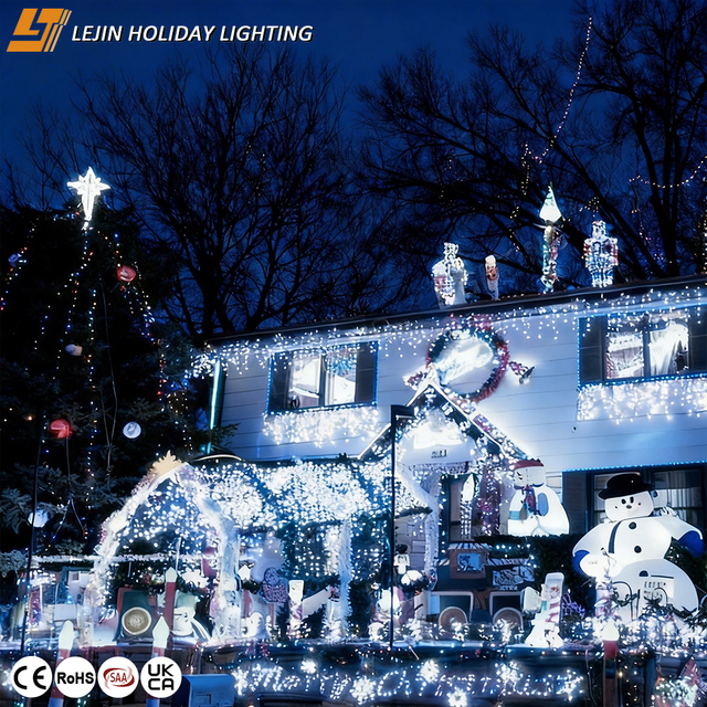 Factory Price Commercial Outdoor Christmas Wedding Party Decoration IP65 CE RoHS LED Icicle Light with 2-Year Warranty