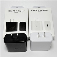 Chargeur d'origine Samsung 45W PD Super Fast Charging, adaptateur secteur USB-C 45W pour Galaxy S21 S24 S22 S23 Note 20 Ultra Charge