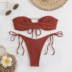 Trajes de Baño OUTPACE para Mujer Talla Grande, Logotipo Personalizado 2024, Trajes de Baño Abiertos para Mujer en Venta, Traje de Baño Personalizado para Mujer en Venta - Product Image 4