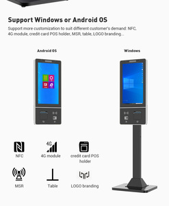 Quiosco OEM <span class=keywords><strong>mcdonalds</strong></span> para pago, servicio automático, panel táctil plano interactivo - Product Image 6