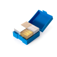 Ensemble de cubes de densité en alliage solide, anti-rouille, surface lisse, pour le calcul de la densité spécifique, efficace en termes de coût, pour l'éducation à domicile et les projets STEM